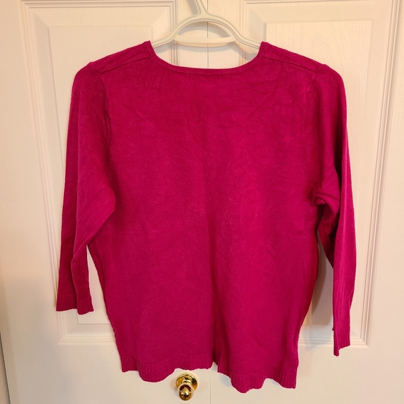 🌟EUC 3/4 Length Sweater Size Small Petite - Picture 5 of 5